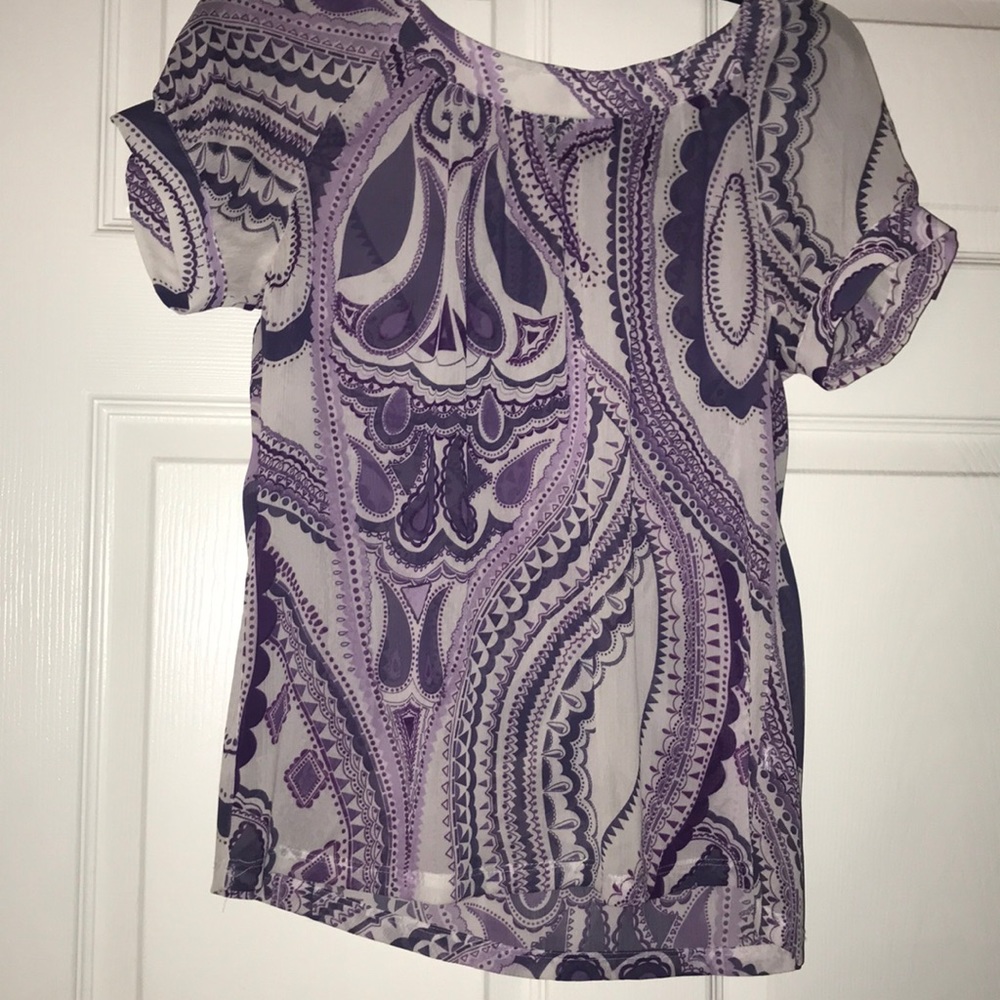 Sheer dress top